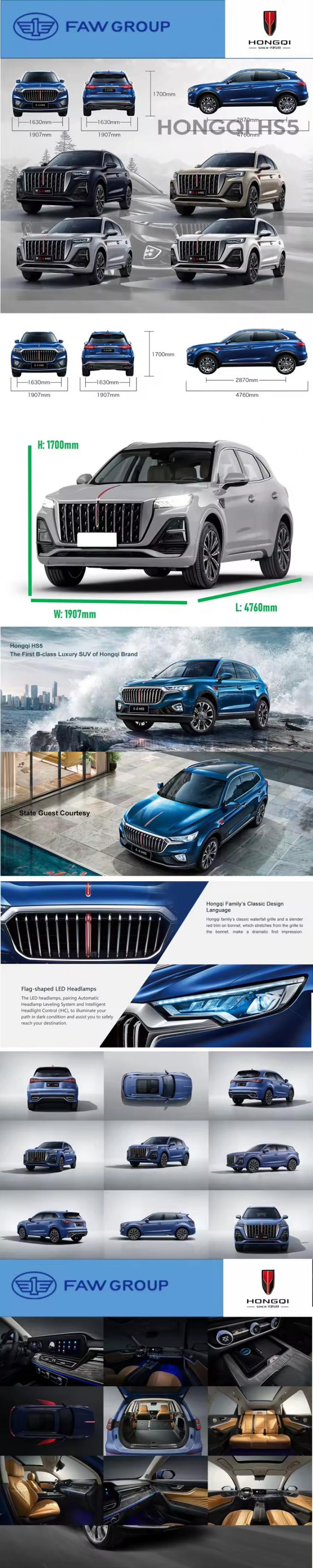 169 HP Cina Auto Hongqi H51.5 Litro Turbo Sedana 0